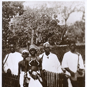 Balangy players, Sierra Leone, West Africa