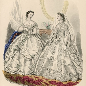 Ball / Evening Dress 1865