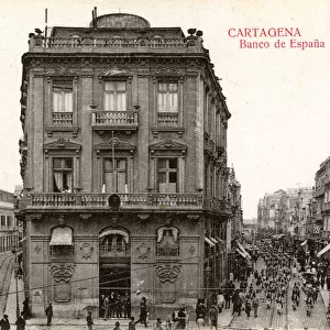 Bank of Spain, Cartagena, Murcia, Spain