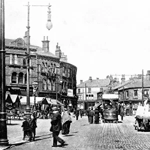 Batley Market Place early 1900's