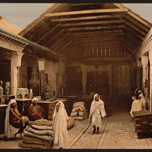A bazaar, Tunis, Tunisia