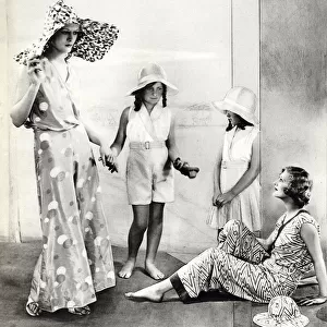 Beach pyjamas, 1931