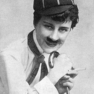 Beatrice Lillie as Charlie Chaplin, 1918