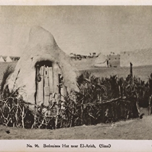 Bedouines Hut near El-Arish (Sinai, Israel)