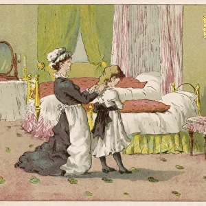 Bedtime Undressing 1884