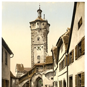 Bell tower (klingen Tor), Rothenburg (i. e. ob der Tauber), B