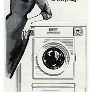 Bendix washing machine advertisement, c. 1955