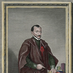 Benito Arias Montano (1527-1598). Spanish orientalist and ed