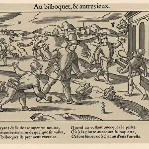 Bilboquet and other games - including skittles