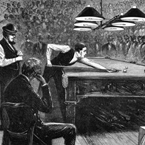 Billiards Match 1870