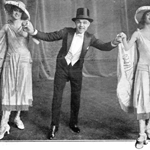 Billy Wells and the Eclair Twins, London, 1919