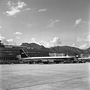 Boeing 707-436 G-APFC BOAC Hong Kong