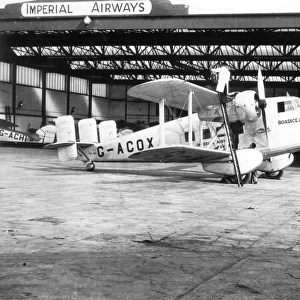 Boulton & Paul P71A G-ACOX Boadicea of Imperial Airways