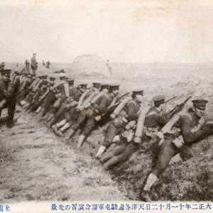 Boxer Rebllion, China - British Troops at Battle of Tientsin