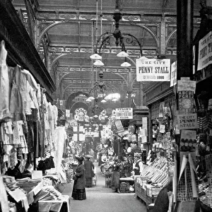 Bradford - Market Hall interior