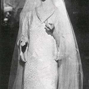 Bridal gown of the Duchess of Kent