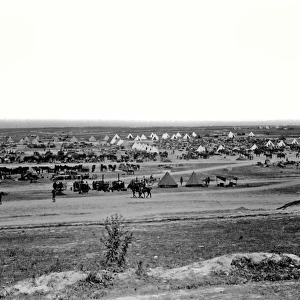 British camp on Western Front, WW1