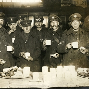 British prisoners from Kut returning to London, WW1