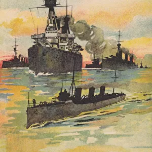 British warships WW1
