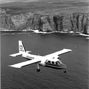Britten-Norman BN2A-8 Islander G-AYXK of Loganair