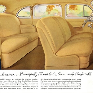 Brochure illustration, Oldsmobile car