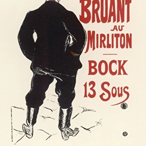 Bruant by Lautrec