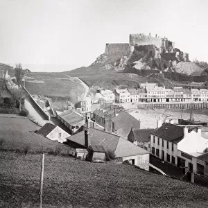 c. 1880s Mont Orgueil Castle, Gorey, Jersey