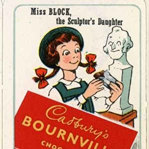 Cadburys Happy Families - Miss Block