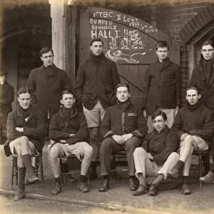 Cambridge rowing crew, 1911