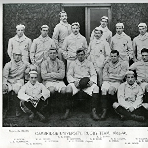 Cambridge University Rugby Team, 1894-95