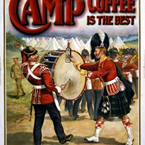 Camp coffee poster