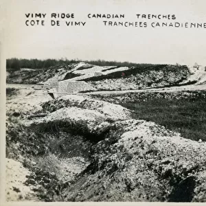 The Canadian Trenches - Vimy Ridge - WW1 Battlefield