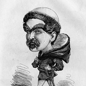 Caricature of G H MacDermott, English music hall singer