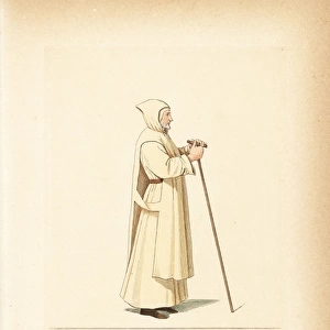 Carthusian monk, Order of Saint Bruno, 14th century