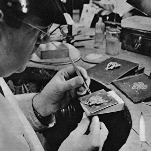 Cartier workshop 1957, mounting brooch