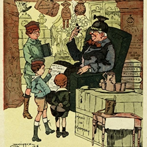 Cartoon, Dreams of the future, WW1