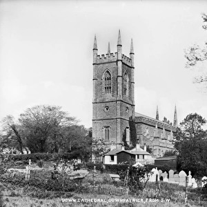 Down Cathedral, Downpatrick, from Sw