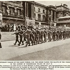 Centenary parade of the Cadet Forces in Great Britain