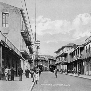 Central Avenue, looking East, Panama