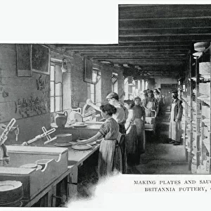 CERAMICS MAKING PLATES 1902