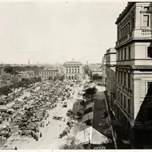 Champ de Mars market, Montreal Canada, c. 1920