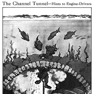 The Channel Tunnel - hints to engine drivers, Heath Robinson