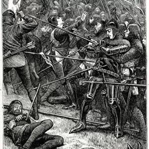 Charge of the Scots under Sir Archibald Douglas at the Battle of Halidon Hill