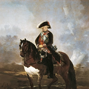 Charles IV on horseback