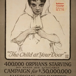 The child at your door 400, 000 orphans starving, no state ai