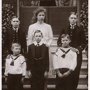 The Children of King George V and Queen Mary in 1912