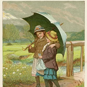 Children / Rainy Day 1884