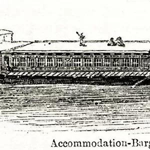 Chinese accommodation barge