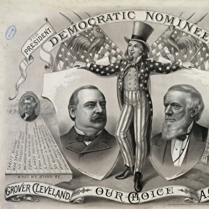 Our choice, Grover Cleveland, A. G. Thurman. Democratic nomin