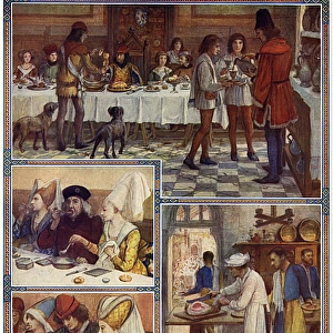 Christmas Feasting in the 14th century